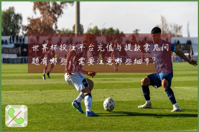 世界杯投注平台充值与提款常见问题有哪些，需要注意哪些细节？