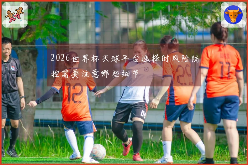 2026世界杯买球平台选择时风险防控需要注意哪些细节
