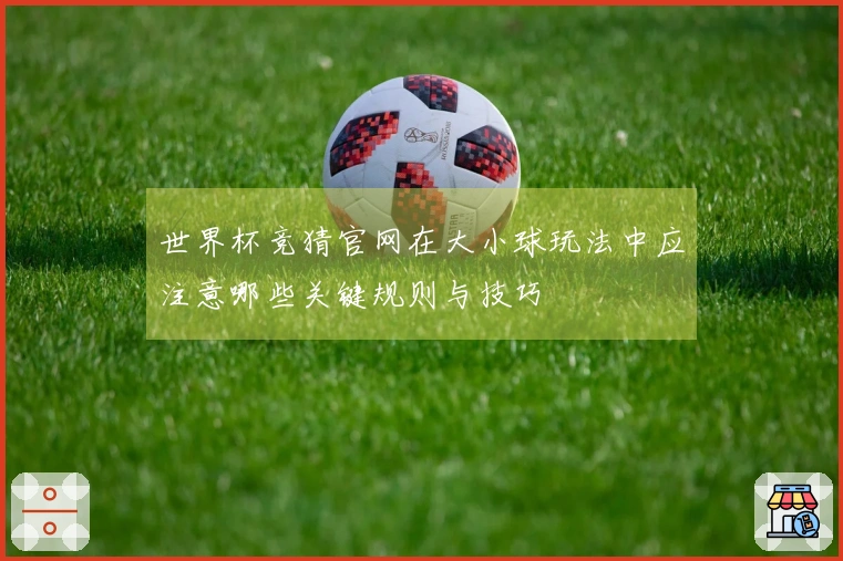世界杯竞猜官网在大小球玩法中应注意哪些关键规则与技巧
